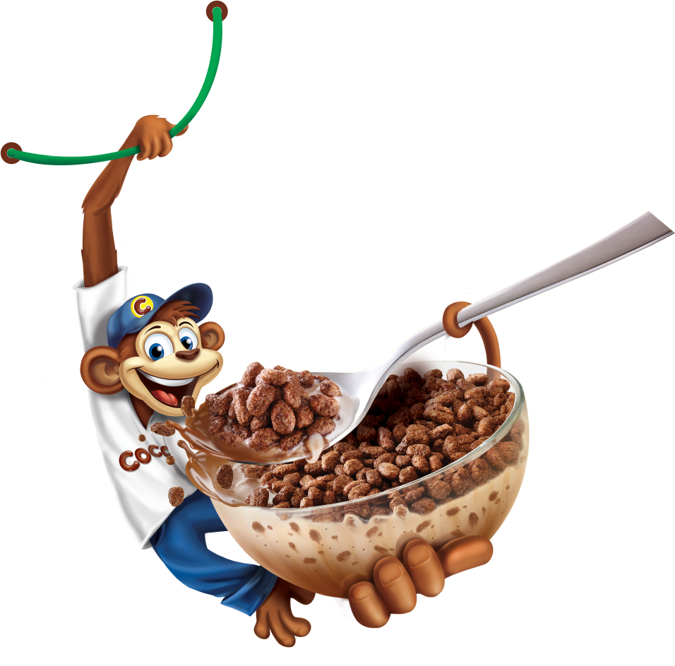 Coco with spoon